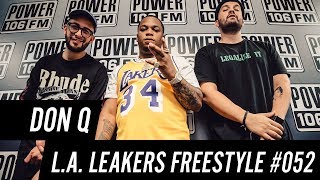 Don Q Freestyle w The LA Leakers  Freestyle 052 [upl. by Meagan]