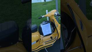 Scoots by the entrance Llandudno scooter rally custom show GP Electronic👌 for sale big 💰 needed 😭 [upl. by Vidda]