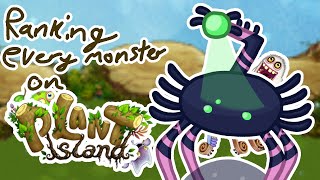 Ranking Every Monster on Plant Island [upl. by Torruella485]