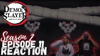 Anime Noobs watch Demon Slayer 2x11  quotTonightquot Reaction [upl. by Imuya210]