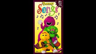 Barney Songs 1995 VHS [upl. by Arakihc549]