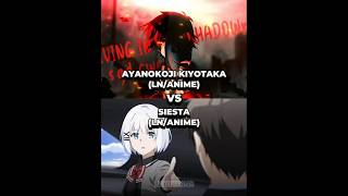 Siesta Vs Ayanokoji anime animeedit ayanokoji thedetectiveisalreadydead siesta [upl. by Ahsinid]