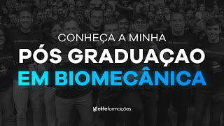 A MELHOR PÓSGRADUAÇÃO EM BIOMECÂNICA DO BRASIL FEITA DENTRO DE UMA ACADEMIA  João Franken [upl. by Kensell]