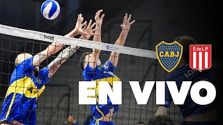 🔴 EN VIVO VOLEY MASCULINO  BOCA JUNIORS VS ESTUDIANTES DE LP🔵🟡🔵 [upl. by Neliac]