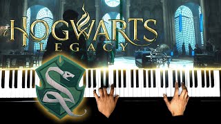 Slytherin Common Room Piano Theme HOGWARTS LEGACY [upl. by Trautman]