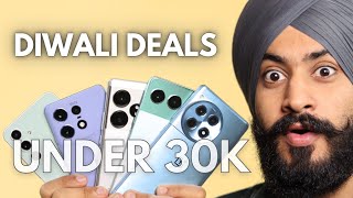 Top Smartphone Deals Under ₹30000 In Diwali Sale 2024 [upl. by Yhtorod682]