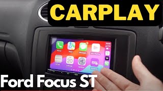 Ford Focus ST Mk2  Kenwood Screen Apple CarPlay amp Android Auto [upl. by Ednyl]