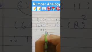 Number analogy test 🎯🎯 [upl. by Ayouqat]