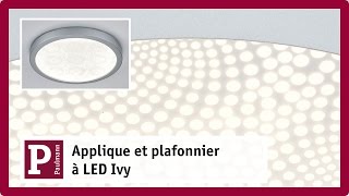 Éclairage au plafond LED avec motif ornemental [upl. by Polik]