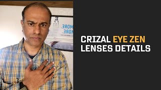 Crizal lenses Eye Zen  Avoid Digital strain [upl. by Notsew]