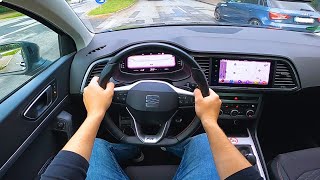 2023 Seat Ateca FR 15 TSI  pov test drive [upl. by Eelyram436]