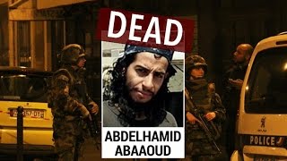 Suspected mastermind of Paris attacks killed in raid [upl. by Simsar530]