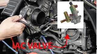 WHAT HAPPENS WHEN THE IDLE AIR CONTROL VALVE GOES BAD [upl. by Nate960]