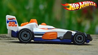 HOT WHEELS HW4TRAC  HW 55 Race Team 55 [upl. by Kcirej]