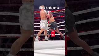 JAKE PAUL VS MIKE TYSONINSIDE RING HIGHLIGHTS JAKE PAUL miketyson boxing JAKE [upl. by Marisa]