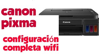 cómo conectar wifi a la impresora canon s [upl. by Annauqaj]