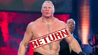 Brock Lesnar 10000 Confirm Return Date [upl. by Olga89]