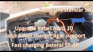 Upgrade Kabel Jalur Charger Gesits [upl. by Gnivri]