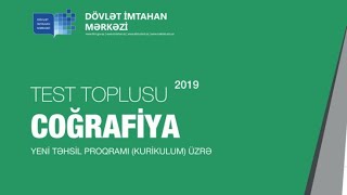 Coğrafiya yeni test toplusu 2019 CAVABLAR 1ci hissə  HD [upl. by Andi]