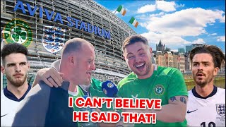 We Asked IRISH Football Fans What They Think of ENGLAND [upl. by Aleak]