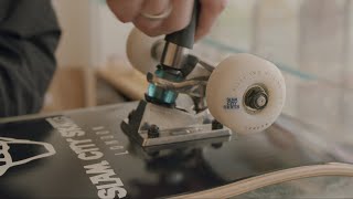 How Do Skateboard Bushings Work With Our Shop Manager Harry and Nick Jensen [upl. by Hasheem853]