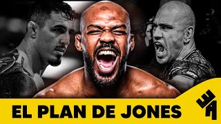 Jon Jones EXPLORA sus OPCIONES  3 Asaltos [upl. by Eloise]