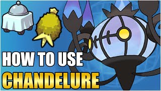 Best Chandelure Moveset Guide  How To Use Chandelure Competitive VGC Pokemon Scarlet Violet [upl. by Nonnah]