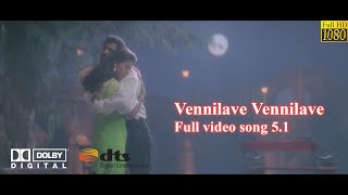 Vennilave Vennilave MinsaraKanavu  Tamil True DolbyDigital51 surround 1080p Full HD Video Songs [upl. by Isabelle904]