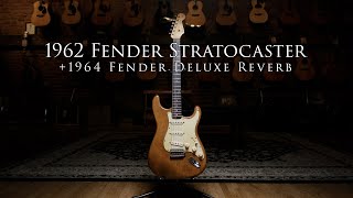 1962 Fender Stratocaster and 1964 Fender Deluxe Reverb [upl. by Vardon]