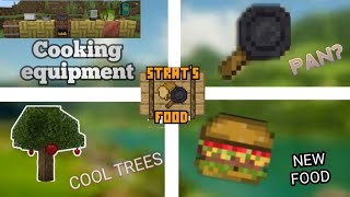 Strats Food Expansion addon showcase and review for Minecraft bedrock 121 [upl. by Yclehc379]