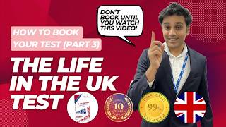 How To Book Your LIFE IN THE UK TEST 15 minutes [upl. by Kcirdneh]