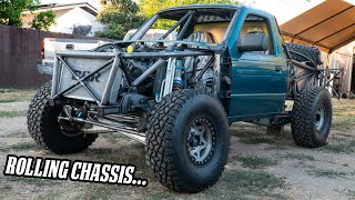 Ranger Prerunner Build EP9 Its a Rolling Chassis [upl. by Narmis]