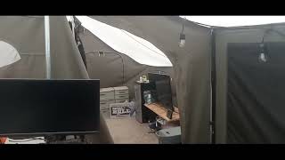 Full Year Living In Kodiak Canvas Cabin Lodge Tent 6170 amp 1672 Enclosure  With Customized Interior [upl. by Portwin]