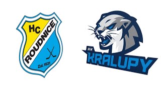 HC ROUDNICE NAD LABEM vs HK KRALUPY NAD VLTAVOU junioři [upl. by Nolly]