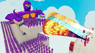 100x MEGATRON  2x GIANT vs 3x EVERY GOD  Totally Accurate Battle Simulator TABS [upl. by Nolaj]