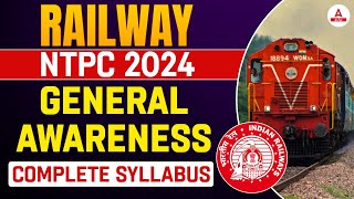 RRB NTPC Syllabus 2024 in Tamil  RRB NTPC General Awareness Syllabus 2024  Adda247 Tamil [upl. by Ranite459]