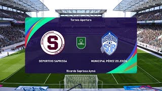 Modo carrera jugador liga Promerica Deportivo Saprissa vs Municipal Perez Zeledon [upl. by Ssidnac138]