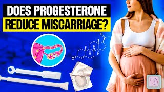 When should you take progesterone to prevent early miscarriage [upl. by Stern]