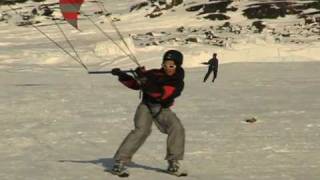 Whale Cove community learning to Paraski [upl. by Walcott]