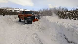 Snow Plowing Services Park County Gravel amp Land Services [upl. by Catt]