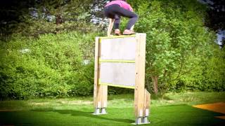 LAPPSET FITNESS  OBSTACLE WALL [upl. by Alemaj]