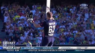 Brilliant Buttler punishes Aussies with rapid ton [upl. by Colin]