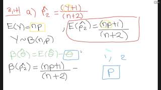 Clase 8  Estimadores insesgados puntuales comunes Primera parte [upl. by Bowes]