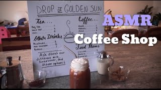 ASMR Coffee Shop Roleplay [upl. by Nicodemus]