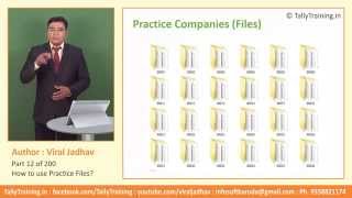 Module 4  Session 1  Practice Files for Tally ERP 9 by Viral Jadhav  Tally Certificate Course [upl. by Stuppy]