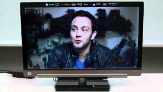 HP X2301 MicroThin LED LCD Monitor Video Review HD [upl. by Groh]