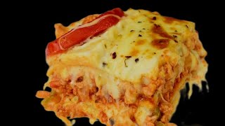 Classic Chicken Lasagna  Lasagna With White Sauce  10 Minutes Lasagna Recipe in Oven 😍😍 [upl. by Yenaj325]