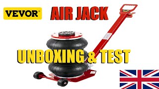 VEVOR  AIR JACK  Unboxing amp Test [upl. by Akemhs]