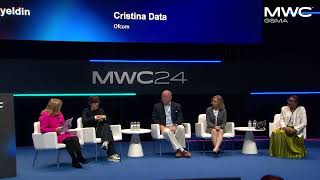 MWC 24 How Much Spectrum is Needed for the 6G Era  Marie Hogan [upl. by Ridglea]