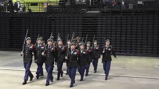 Army Nationals Drill Competition 2023 Armed Platoon [upl. by Ahseka]